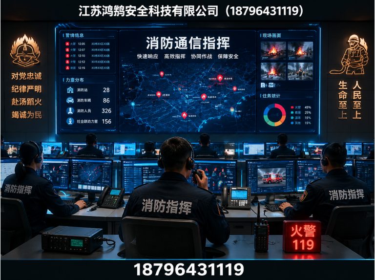 大庆应急指挥系统展示图